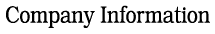 Company Introducion